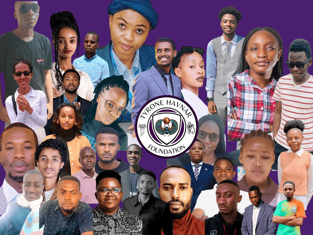flier with images of all foundation beneficieries